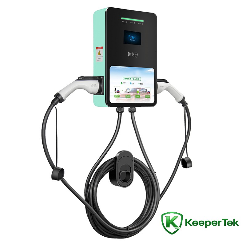 7KW/14KW solairuko pistola bakarreko eta bikoitza AC kargatzeko pila KT-HC06